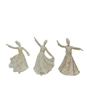 مجسمه مدل رقص سماع کد G-106 مجموعه 3 عددی