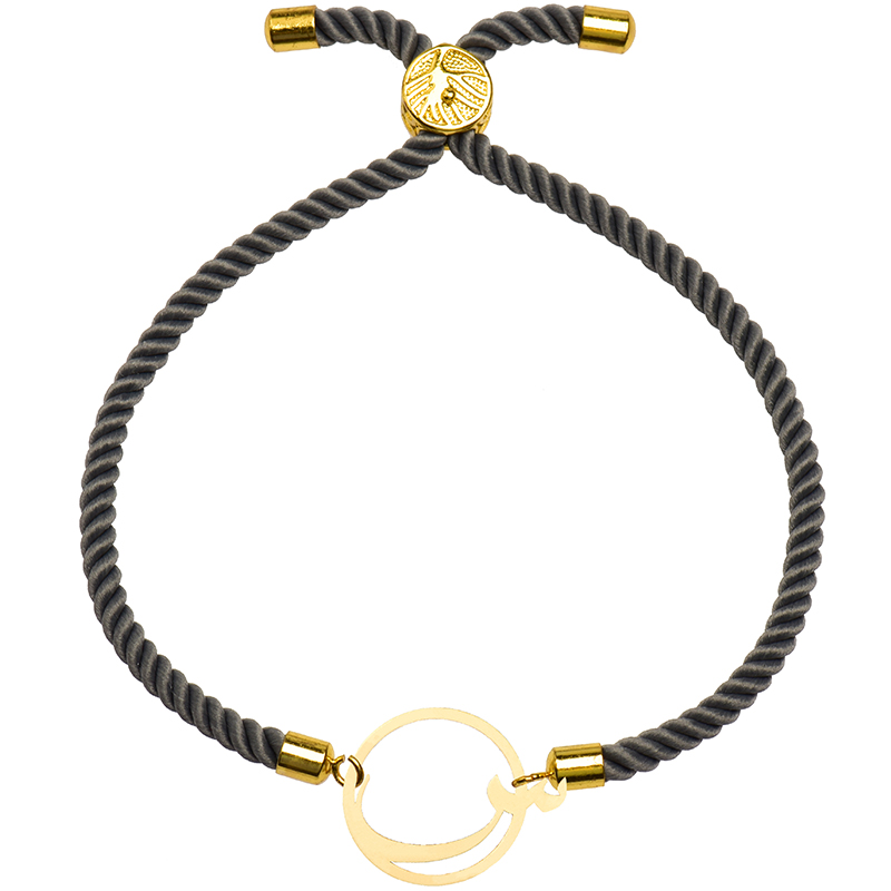دستبند طلا 18 عیار زنانه کرابو  طرح حرف س مدل Kr2873