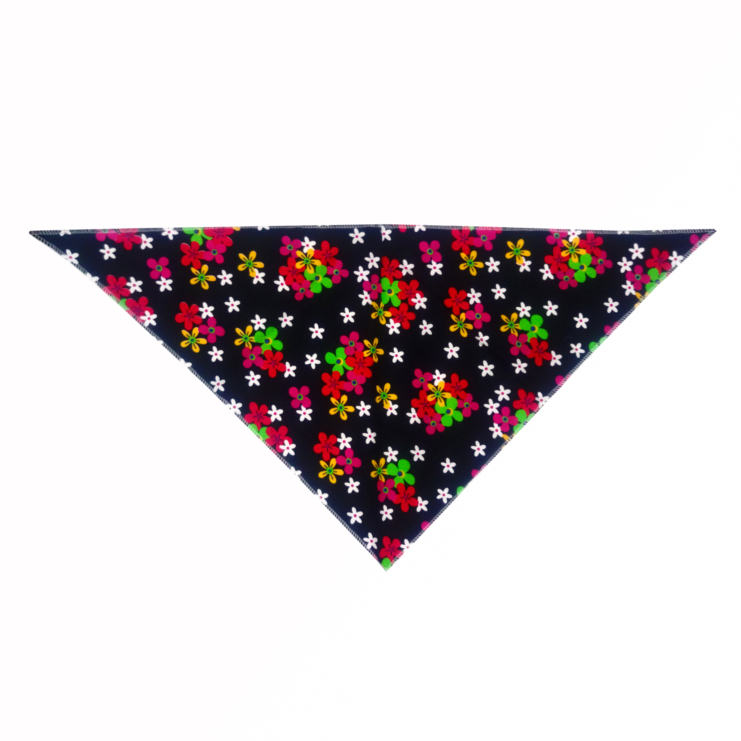 روسری نوزادی مدل شکوفه ی بهاری کد 220044 رنگ مشکی