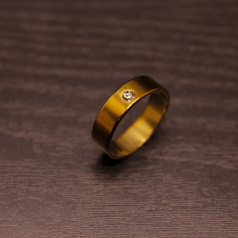 انگشتر زنانه طرح تک نگین کد RKH_917