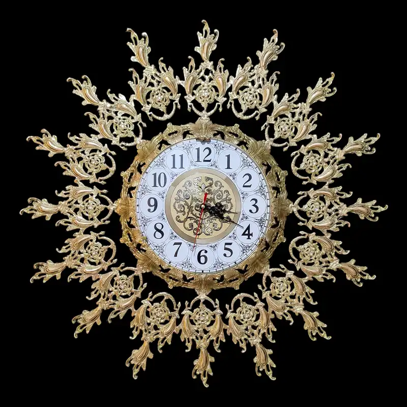 ساعت برنجی مدل طلوع