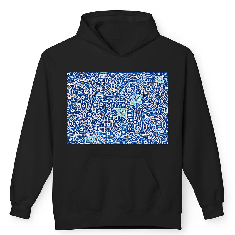 هودی مردانه پاد آفرین مدل فرش و گلیم و کاشی کد 1029