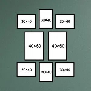 قاب عکس بکلیت مدل 215T مجموعه هشت عددی