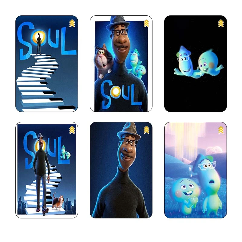 استيکر کارت کارنيکا طرح روح Soul کد 55049 مجموعه 6 عددی