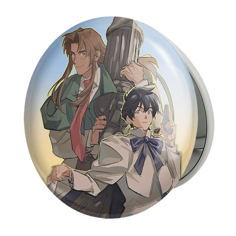 آینه جیبی خندالو طرح ماریل و مایلی انیمه تریگان (Trigun) مدل تاشو کد 36262