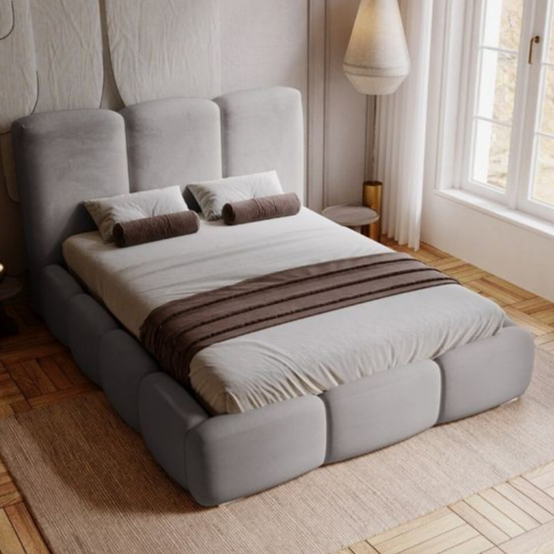 تخت خواب دو نفره کد DR 4647 سایز 200x140 سانتی متر