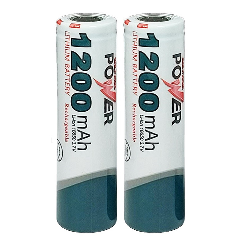 باتری لیتیوم یون اولترا پاور مدل MR-1200 ظرفیت 1200 میلی آمپر ساعت بسته دو عددی