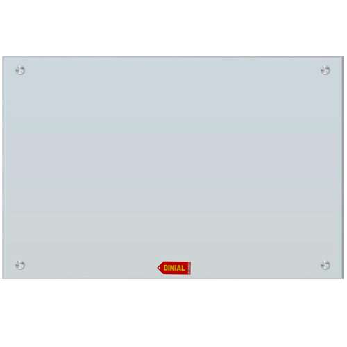 تخته وایت برد شیشه ای مدل DINIAL 7347 سایز 70×100 سانتی متر