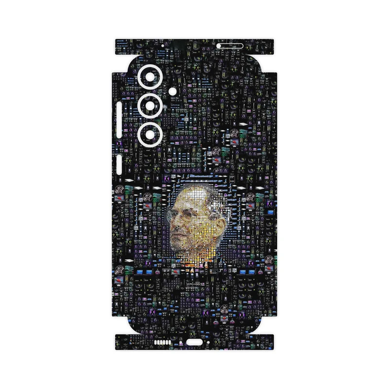 برچسب پوششی ماهوت مدل Collage of Steve Jobs 2-FullSkin مناسب برای گوشی موبایل سامسونگ Galaxy S23 FE