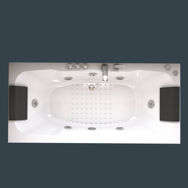 جکوزی آدمیرال مدل آسام کنج چپ