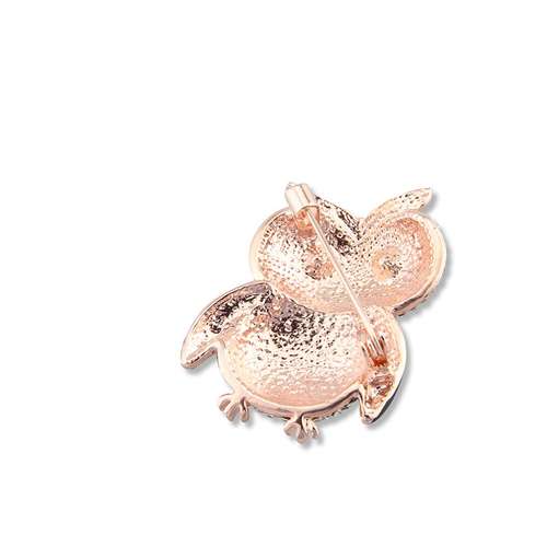 گل سینه زنانه طرح جغد کد rst061