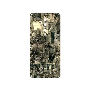 MAHOOT Collage of Skyscraper Cover Sticker for OnePlus 7T Pro