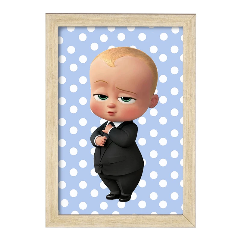تابلو خندالو مدل انیمیشن بچه رئیس The Boss Baby  کد 1372