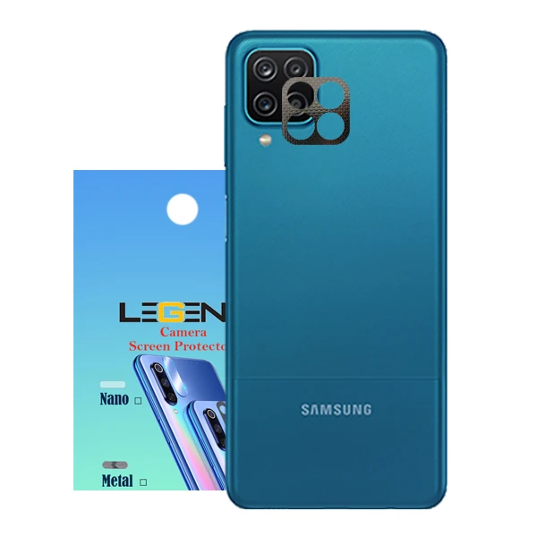  محافظ لنز دوربین مدل فلزی مناسب برای گوشی موبایل سامسونگ Galaxy A12