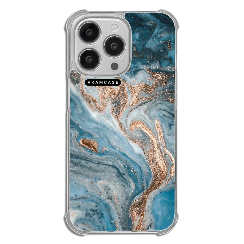 کاور آکام مدل AMCWTA13PRO-MARBEL14 مناسب برای گوشی موبایل اپل iPhone 13 Pro