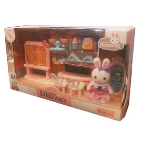 اسباب بازی مدل خانه خرگوش طرح مدرسه