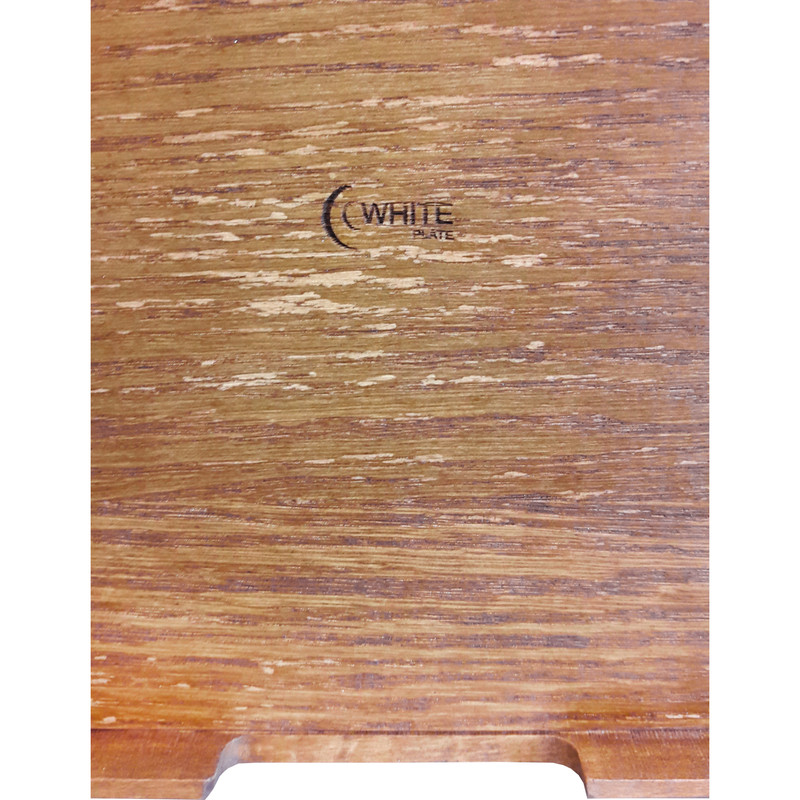 سینی وایت پلیت مدل WOODENABBA کد 6266
