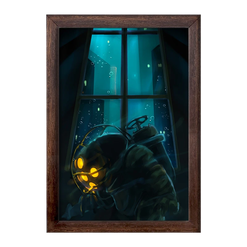 تابلو خندالو طرح بازی بایوشاک (Bioshock) کد 31370
