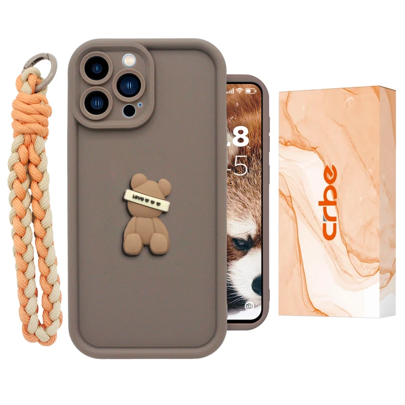 کاور کربی مدل Tussel مناسب برای گوشی موبایل اپل iPhone 14 Pro Max به همراه بندآویز