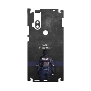 MAHOOT Police Officer-FullSkin Cover Sticker for Motorola One Hyper