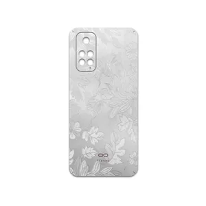 MAHOOT Silver-Wildflower Cover Sticker for Xiaomi Redmi Note 11