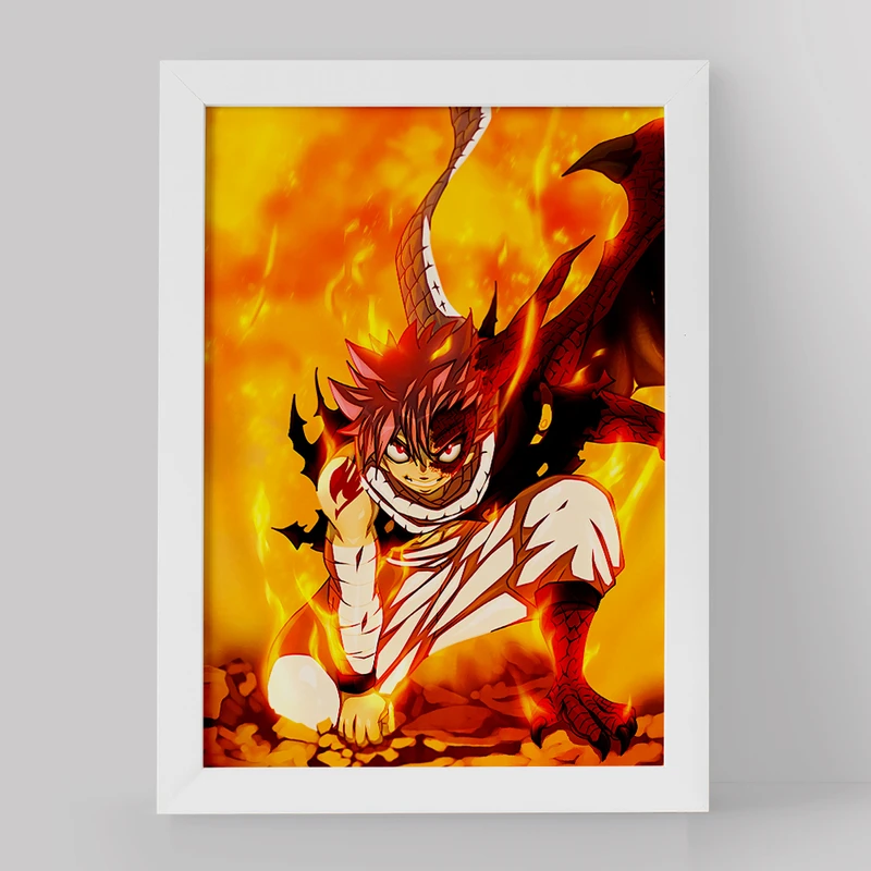 تابلو خندالو مدل ناتسو انیمه فری تیل کد 16459