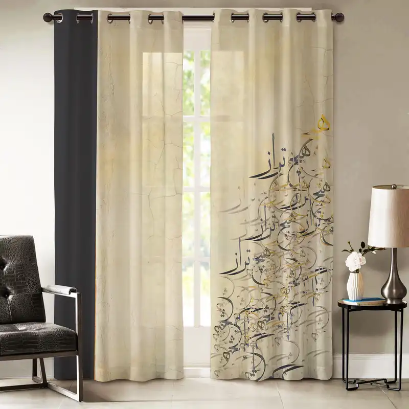 پرده شمسه نگار مدل pard3 سایز 300x140 سانتی متر