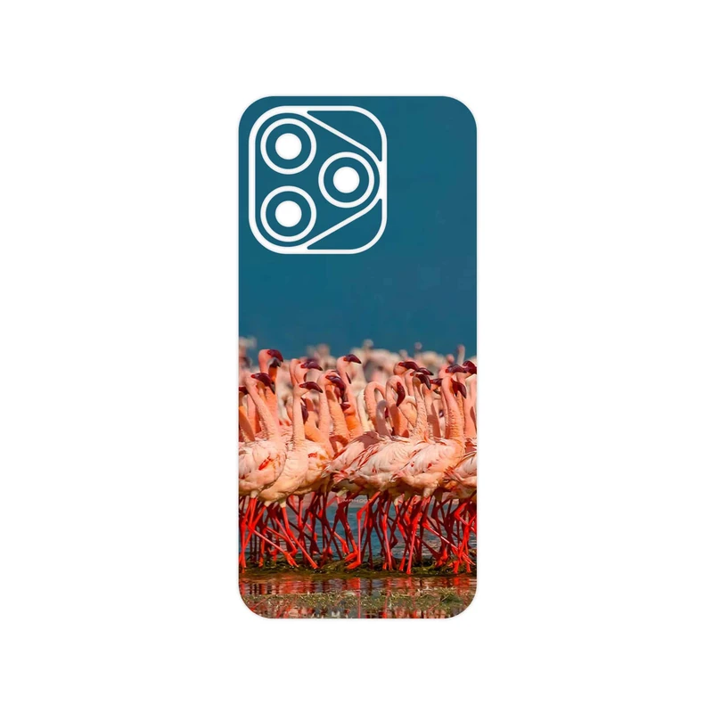 برچسب پوششی ماهوت مدل Flamingo مناسب برای گوشی موبایل آنر 400 Lite