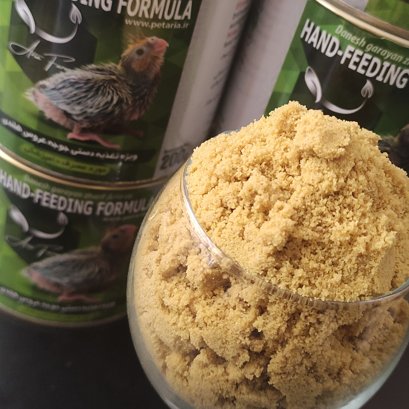 مکمل غذایی پرندگان زینتی آریا فارم  مدل غذای کمکی جیلراک وزن 200 گرم