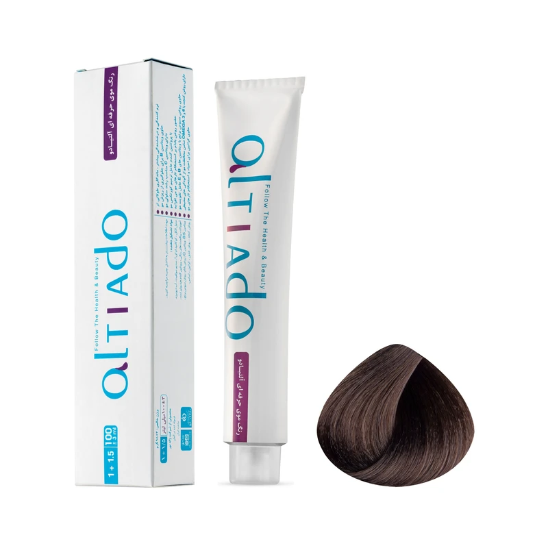 رنگ مو آلتیادو شماره 6.33 حجم 100 میلی لیتر رنگ بلوند زیتونی تیره قوی