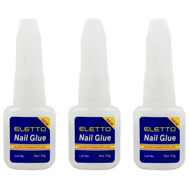 چسب ناخن مصنوعی ایلیتو مدل NG-10 وزن 10 گرم مجموعه 3 عددی