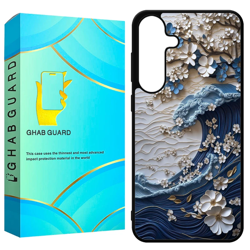 کاور قاب گارد طرح گل مدل GCHPS24 مناسب برای گوشی موبایل سامسونگ Galaxy S24