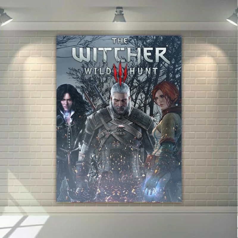 پوستر دیواری طرح گیم ویچر مدل SDP1113