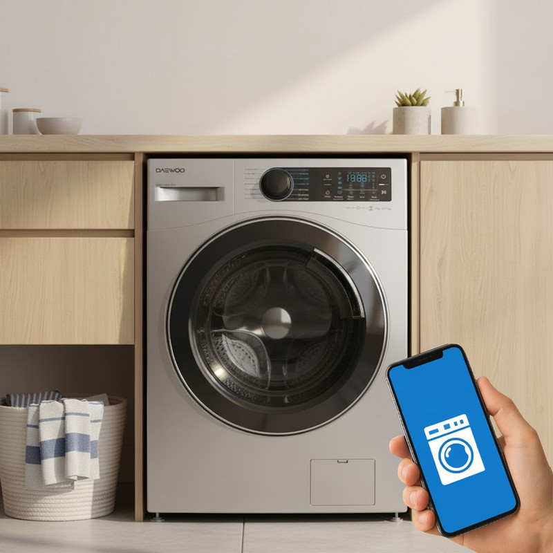 ماشین لباسشویی 9 اتوماتیک دوو مدل LM1-990