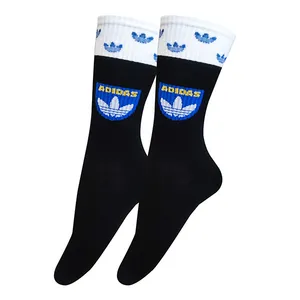 جوراب ورزشی آنتی باکتریال ساق بلند مردانه مدل پنبه دوکش اسپرت کد ADD44