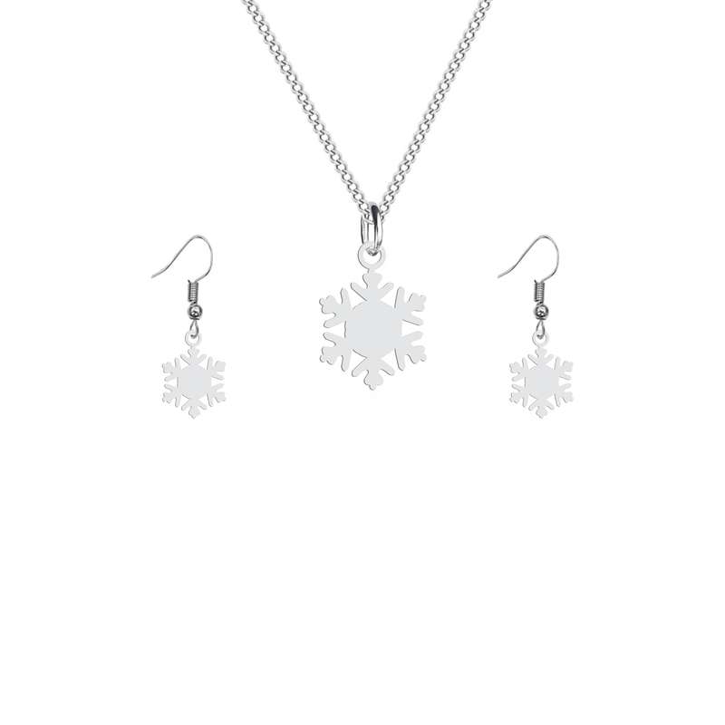 نیم ست زنانه هایکا طرح دانه برف مدل s.ha1-26