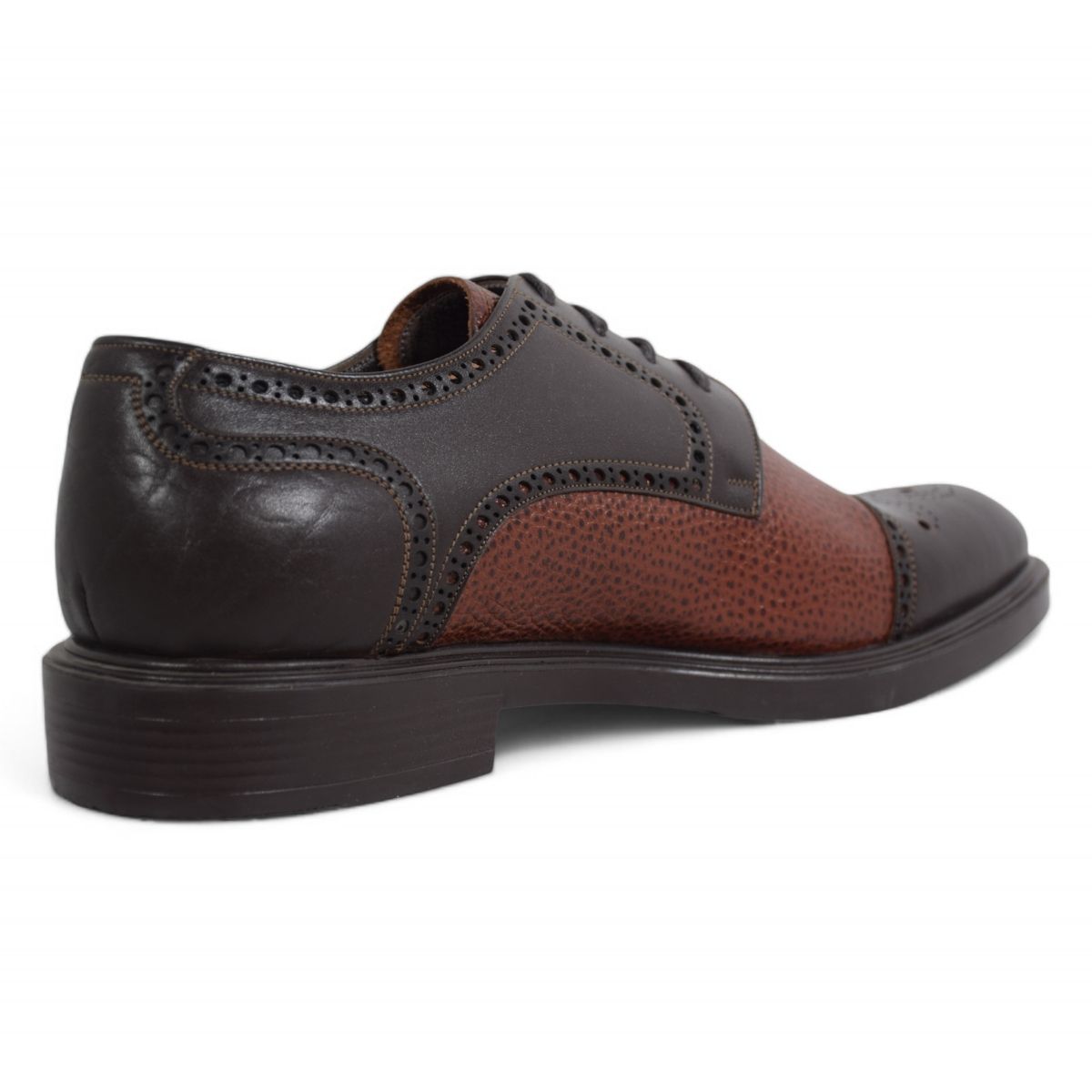 کفش مردانه چرمیران مدل pm1160 رنگ قهوه ای -  - 4