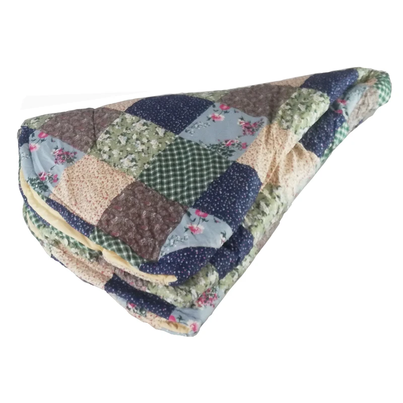 لحاف کرسی خانه سبز اسماعیلی مدل چهل تکه سایز 300x300 سانتی متر