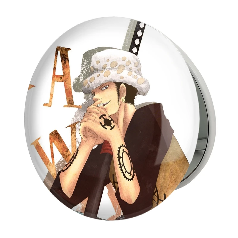 آینه جیبی خندالو طرح ترافلگر انیمه وان پیس One Piece مدل تاشو کد 17241 