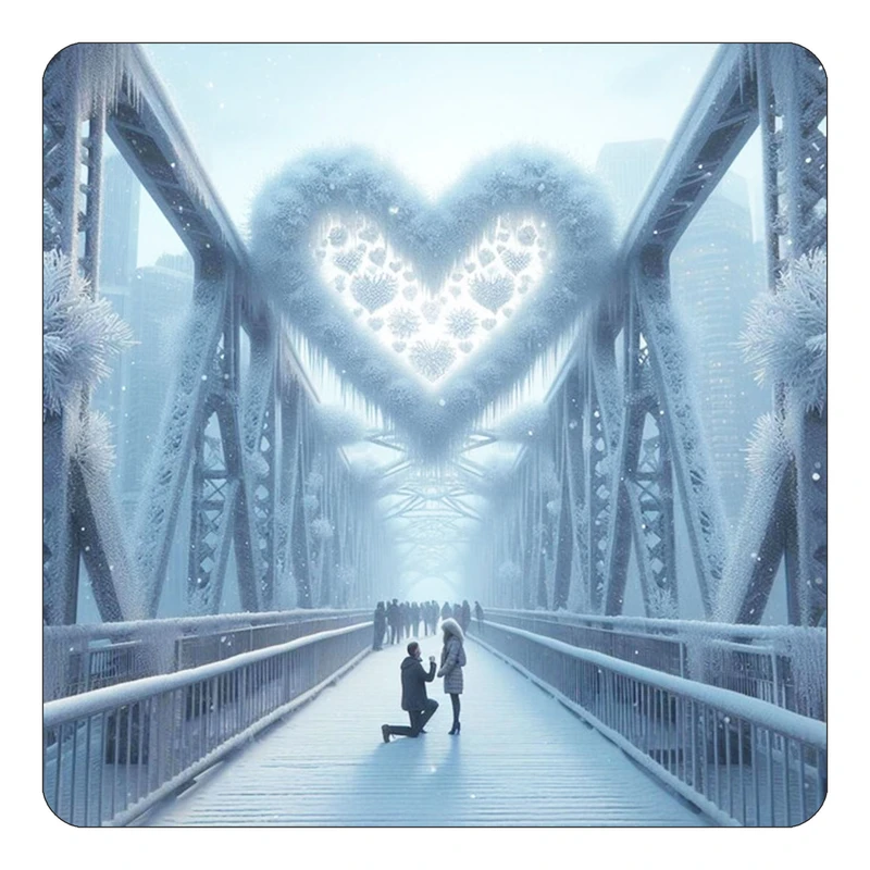 مگنت کاکتی مدل عاشقانه کد mp14202