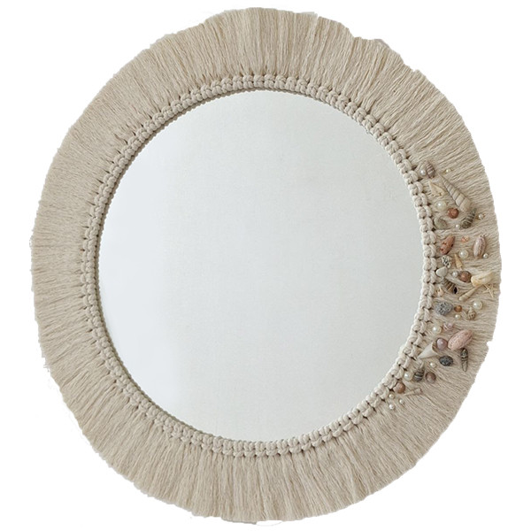 آینه مدل مکرومه دریا کد D10