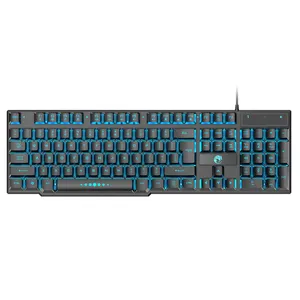 کیبورد مخصوص بازی رایکو مدل BLUE LIGHT-K28