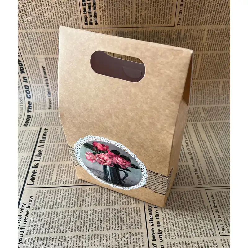 پاکت هدیه مدل رز رومانی کد 09800