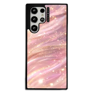 AKAM AMC-WSGS22U-SPARKLY-7 Cover For Samsung Galaxy S22 Ultra