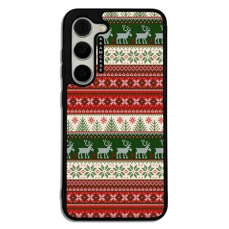 کاور آکام مدل AMC-WSGS23-CHRISTMAS-15 مناسب برای گوشی موبایل سامسونگ Galaxy S23