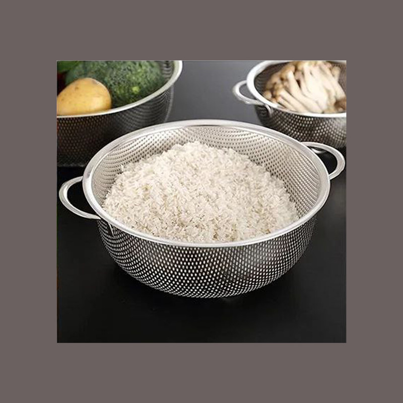 آبکش استیل مدل Punch بسته 6 عددی