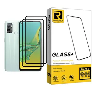Randika Randika Glass MIX002 Screen Protector For Oppo A33 (2020) Pack Of 2