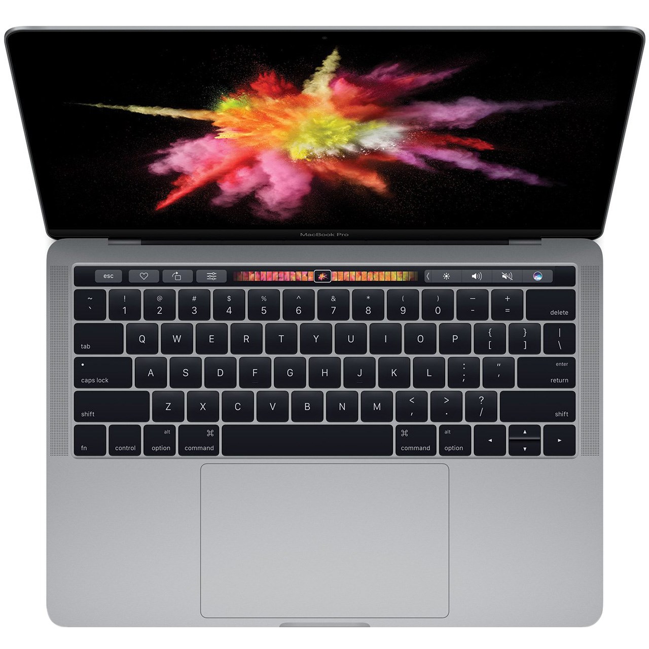 لپ تاپ 13 اینچی اپل مدل MacBook Pro MPXV2 2017 همراه با تاچ بار