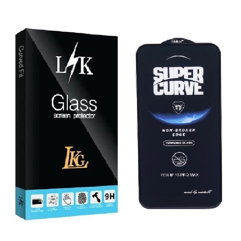 محافظ صفحه نمایش ال کا جی مدل LKK Super_CRV مناسب برای گوشی موبایل اپل IPHONE 15 PROMAX