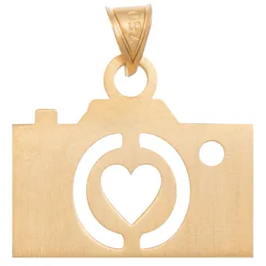 Rosa N050 Gold Necklace Pendant Plaque